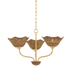Mitzi Canada - H1101803-AGB - Three Light Chandelier - Kehlani - Aged Brass