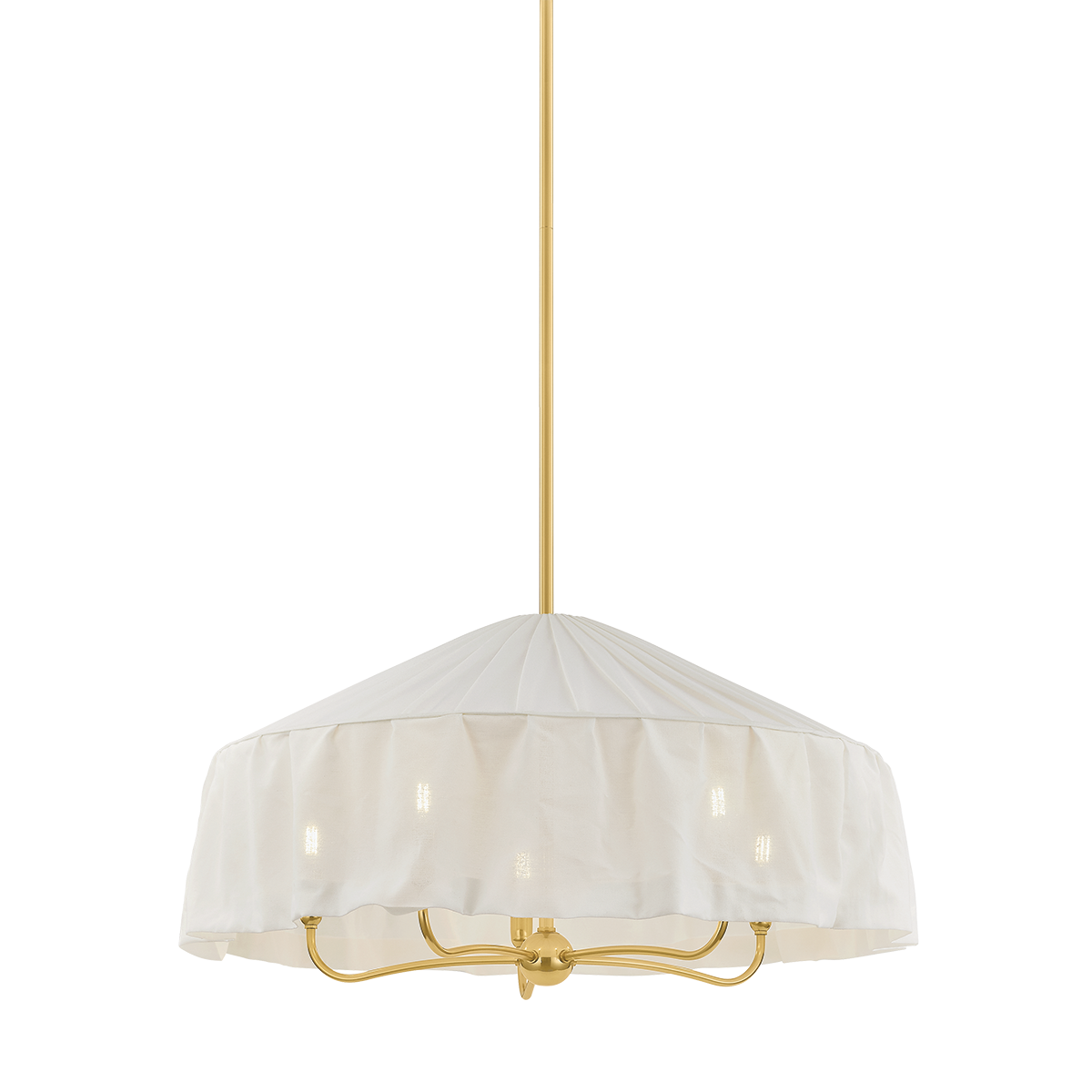 Mitzi Canada - H1109805-AGB - Five Light Pendant - Shivonne - Aged Brass