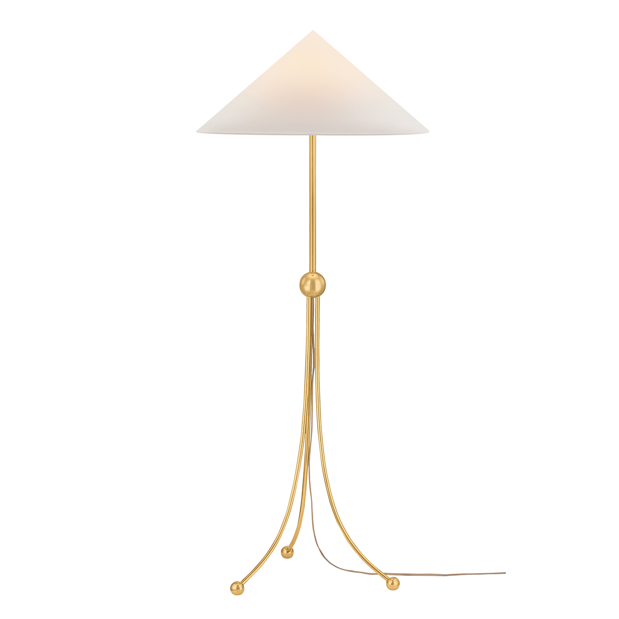 Mitzi Canada - HL1089401-AGB - One Light Floor Lamp - Katya - Aged Brass