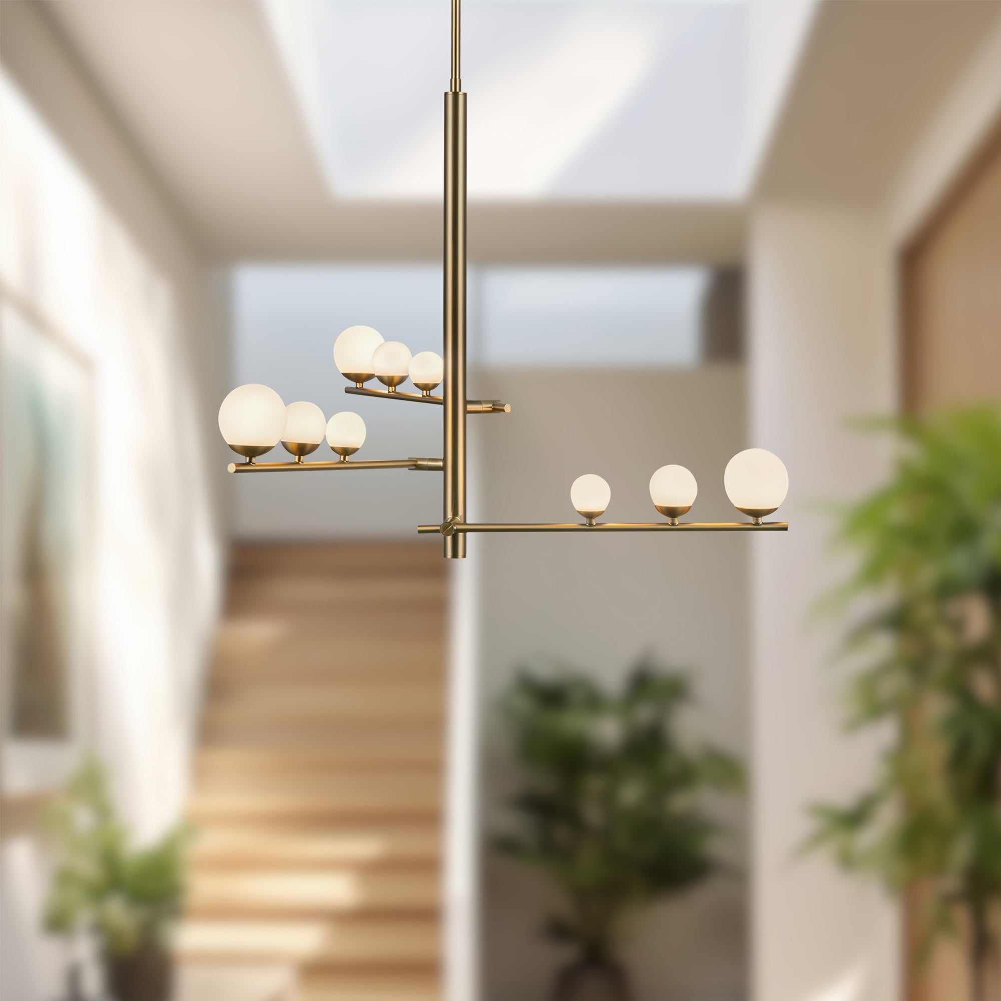 Kuzco Lighting CH55524-BGOP Cypress Chandelier