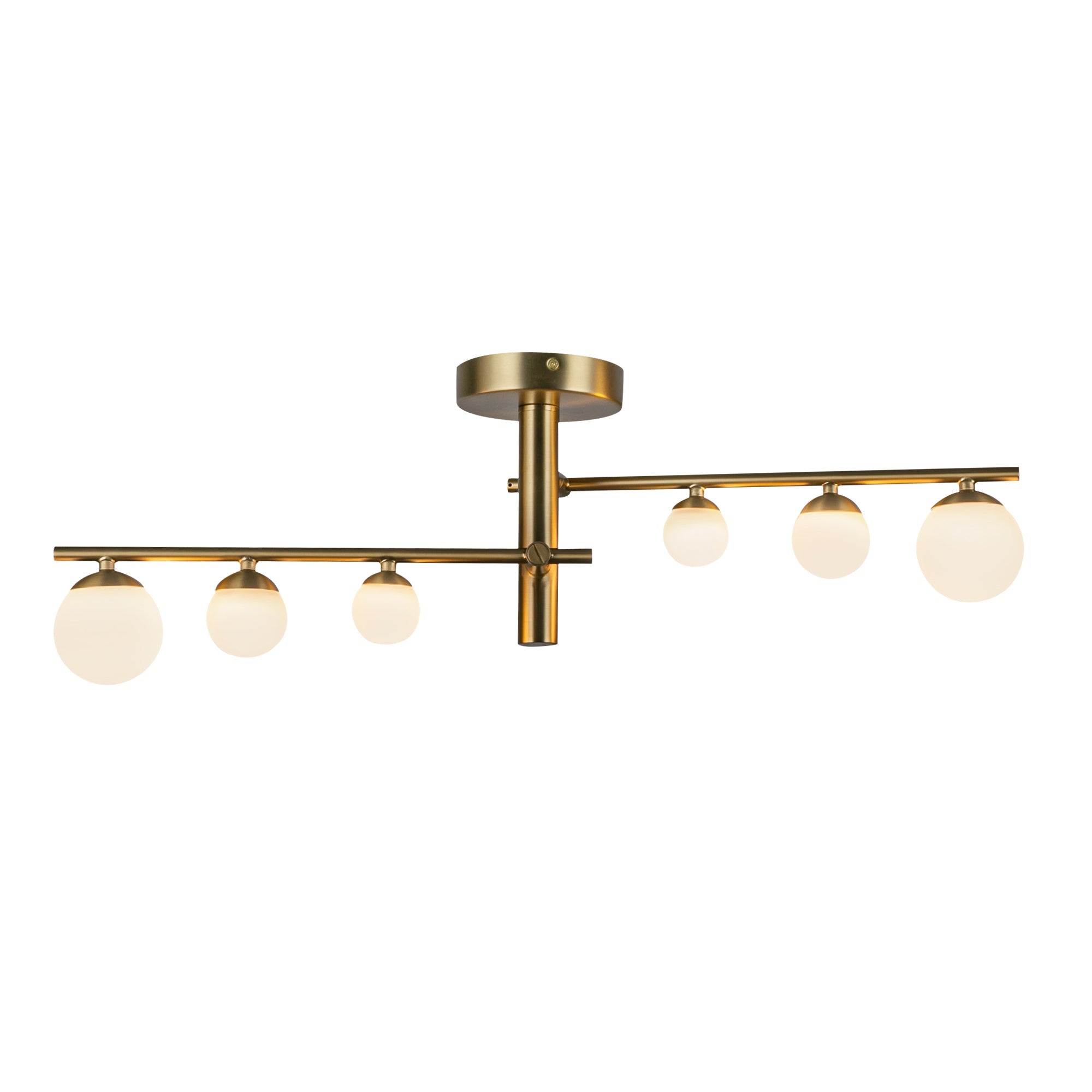 Kuzco Lighting SF55525-BGOP Cypress Semi-Flush Mount
