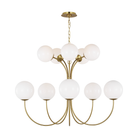 Visual Comfort Studio Collection - Noemie 2-Tier Chandelier - KSC11210BBS - Canada Light Shop