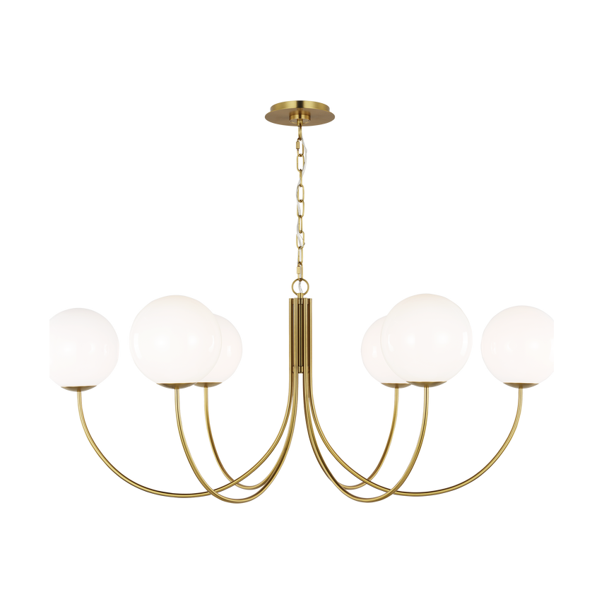 Visual Comfort Studio Collection - Noemie Chandelier - KSC1146BBS - Canada Light Shop