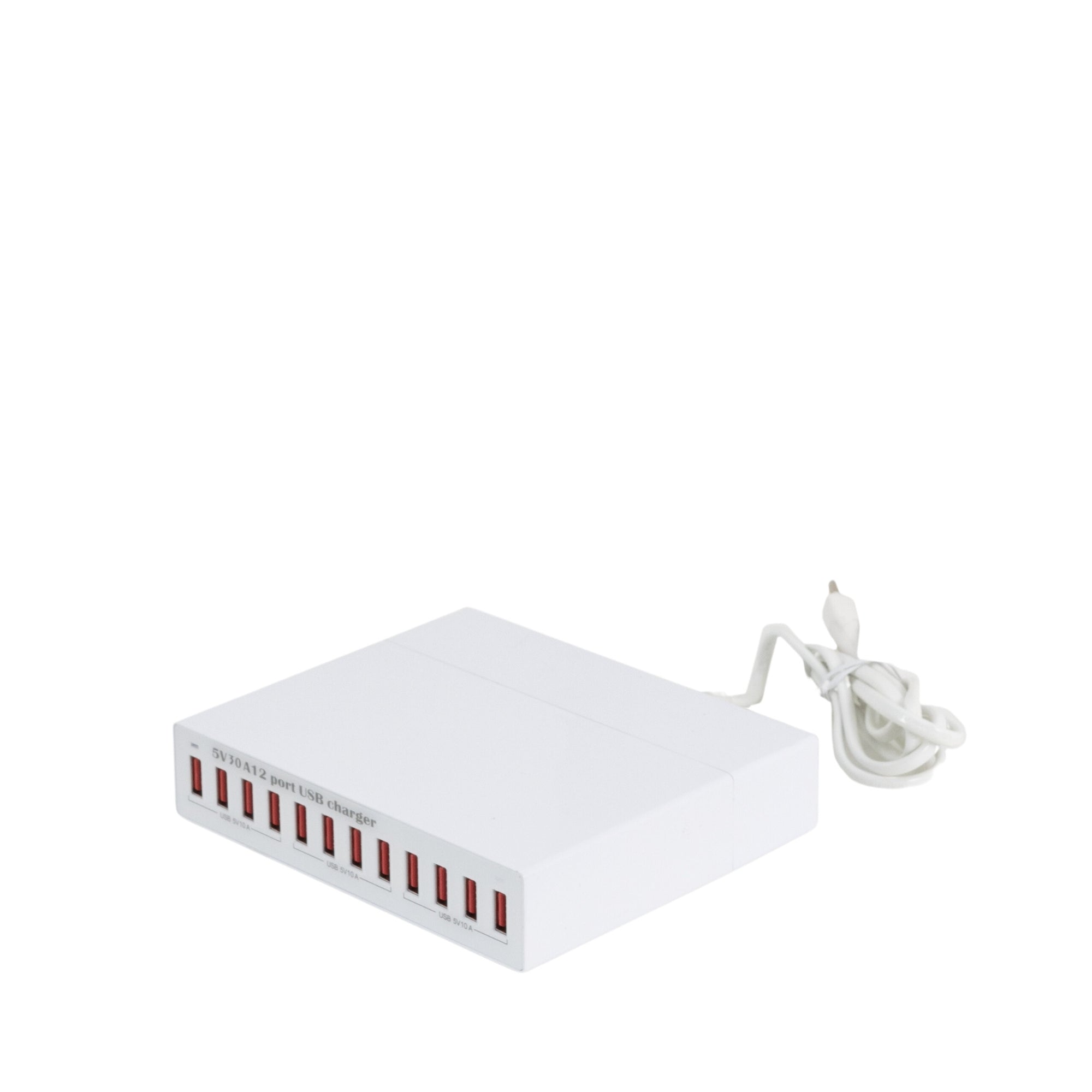 Zafferano America LD0340RA-12 12-Port USB Charger