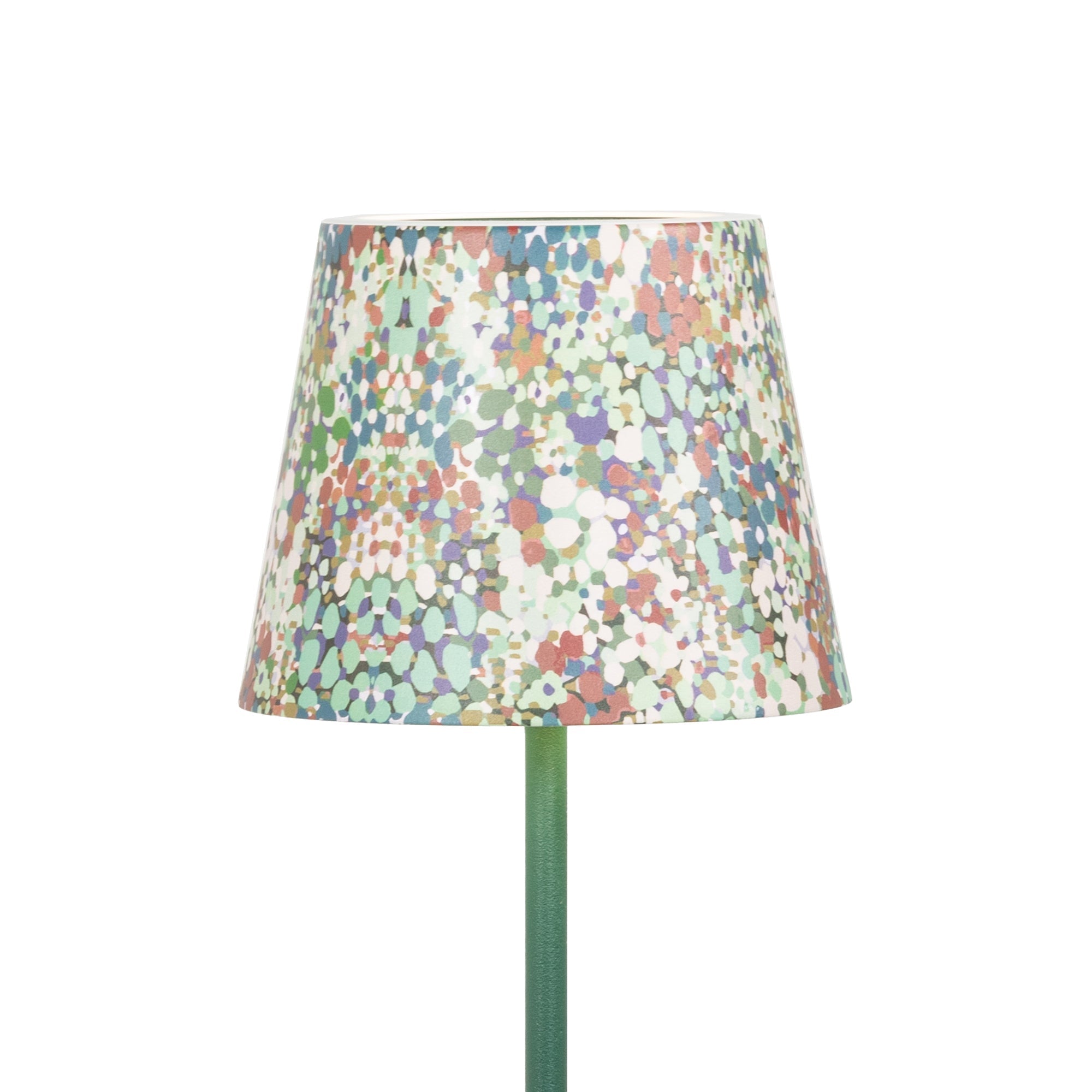 Zafferano America LD035118 Poldina Graphic Shade in Dark Green Flowers