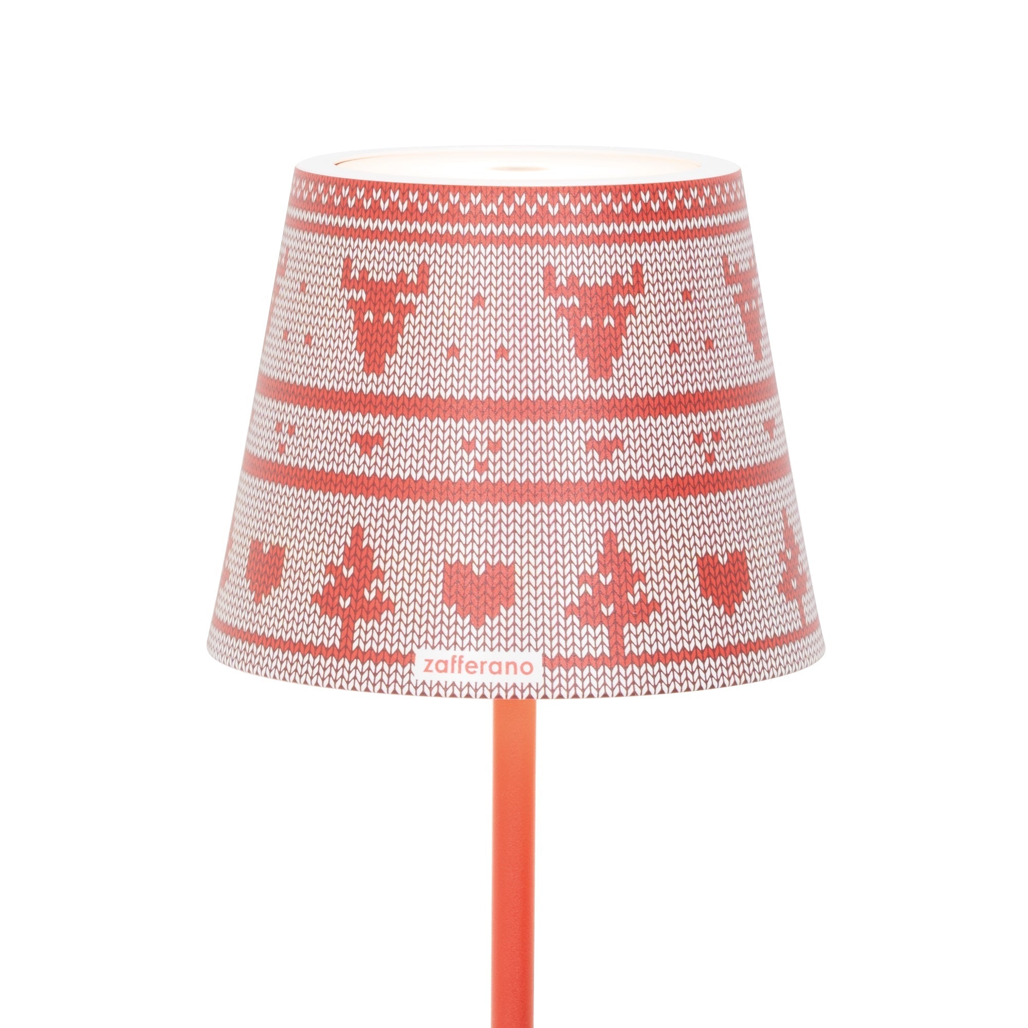 Zafferano America LD035140 Poldina Holiday Graphic Shade in Ugly Sweater
