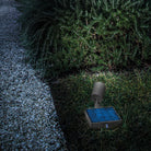 Zafferano America LD0404G3 Solar Spotlight in Dark Gray
