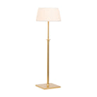 Zafferano America LD1235O3 Poldina Classic L Desk in Matte Gold