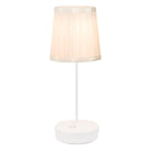 Zafferano America LD2146B3 Swap Pro Pleated Ivory Lampshade in White