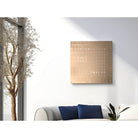 QLOCKTWO LG4MG QLOCKTWO EARTH 90 Creator's Edition Moon Gold