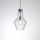 Zafferano America LRM1101 Romeo & Giulietta Pendant Light in Romeo Clear 115 Inches