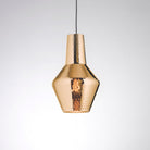 Zafferano America LRM1122 Romeo & Giulietta Pendant Light in Romeo Metallic Antique Gold 115 Inches