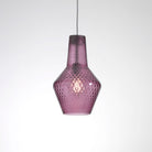 Zafferano America LRM2105 Romeo & Giulietta Pendant Light in Romeo Amethyst 190 Inches