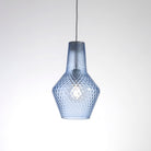 Zafferano America LRM2120 Romeo & Giulietta Pendant Light in Romeo Light Blue 190 Inches
