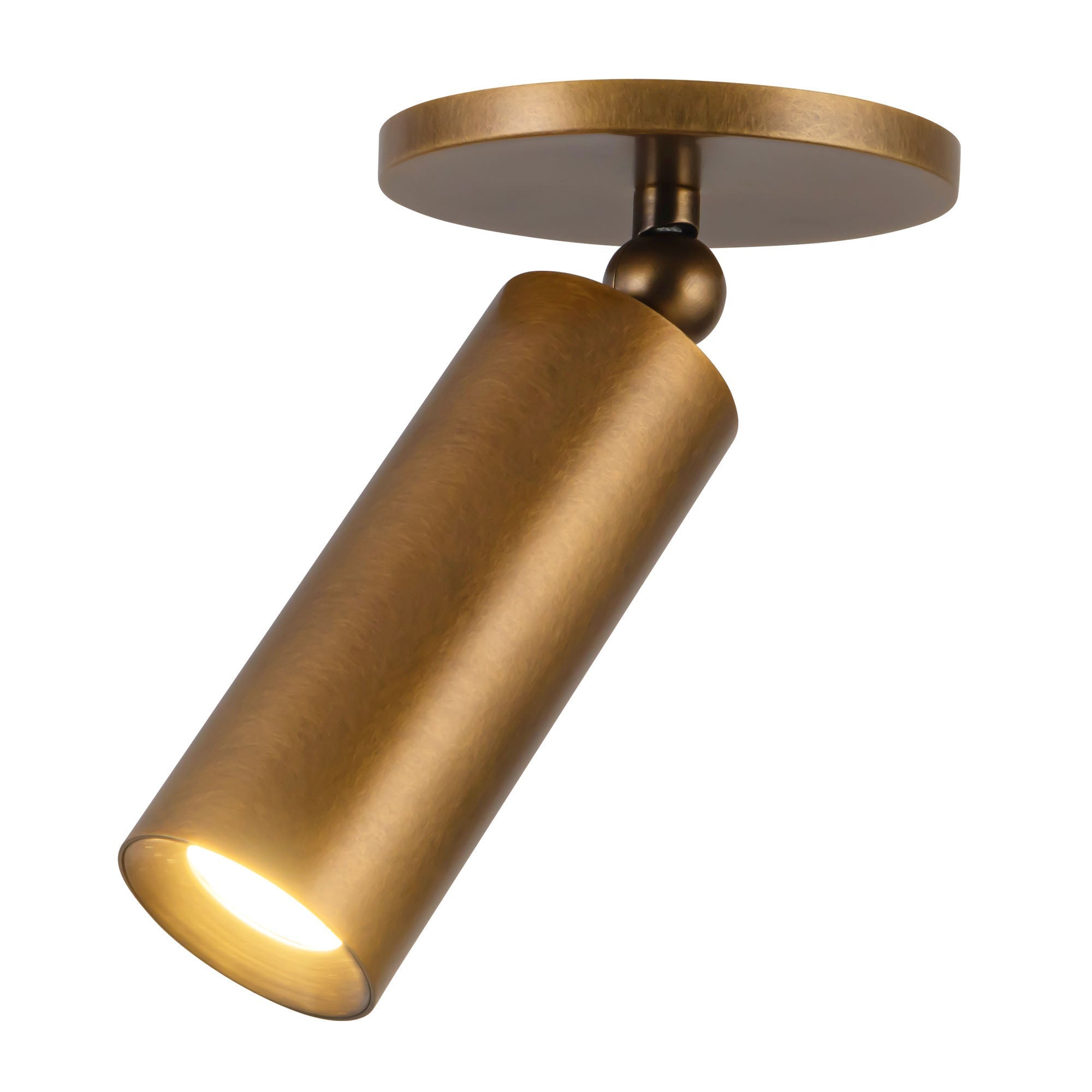 Kuzco Canada - SF90477-VB - LED Semi-Flush Mount - Mason - Vintage Brass