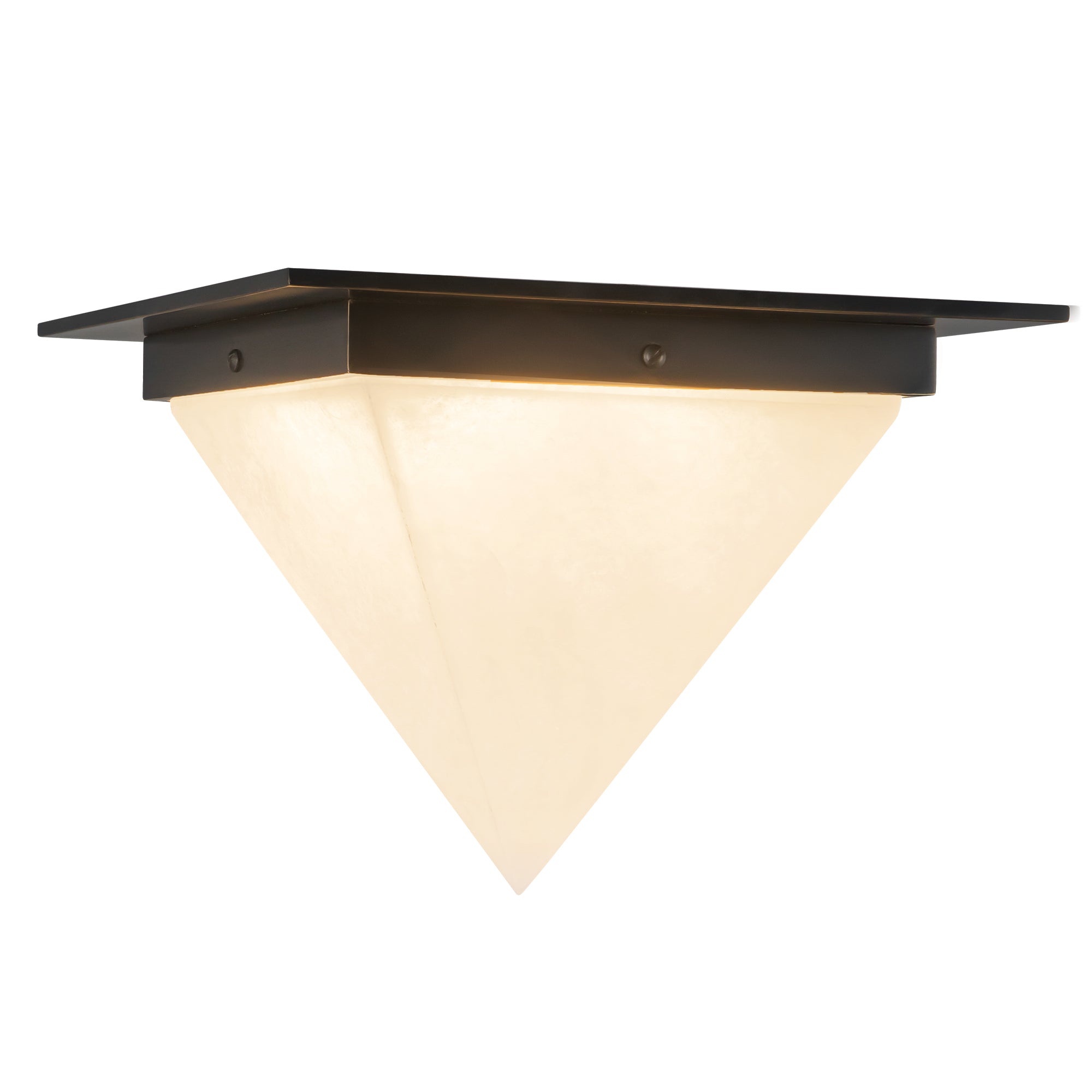 Alora Canada - FM345119UBOP - One Light Flush Mount - Mineral - Urban Bronze/Matte Opal Glass