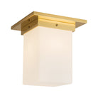 Alora Canada - FM356808UBOP - One Light Flush Mount - Mineral - Urban Bronze/Matte Opal Glass