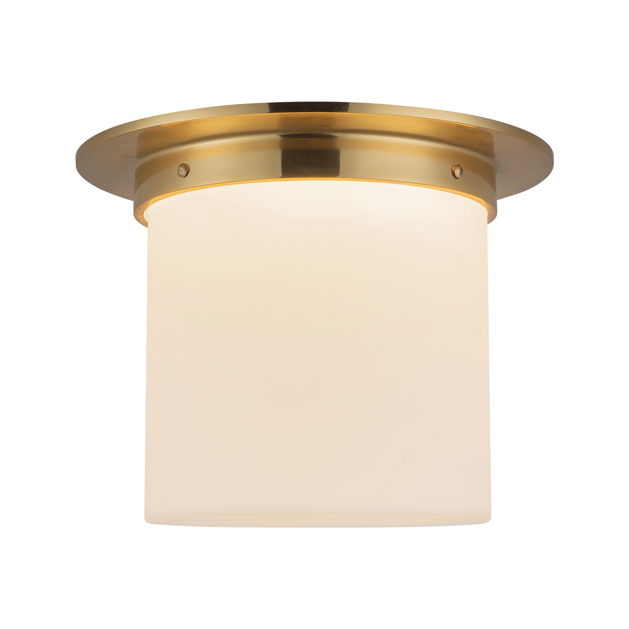 Alora Canada - FM360118UBAR - One Light Flush Mount - Mineral - Urban Bronze/Alabaster