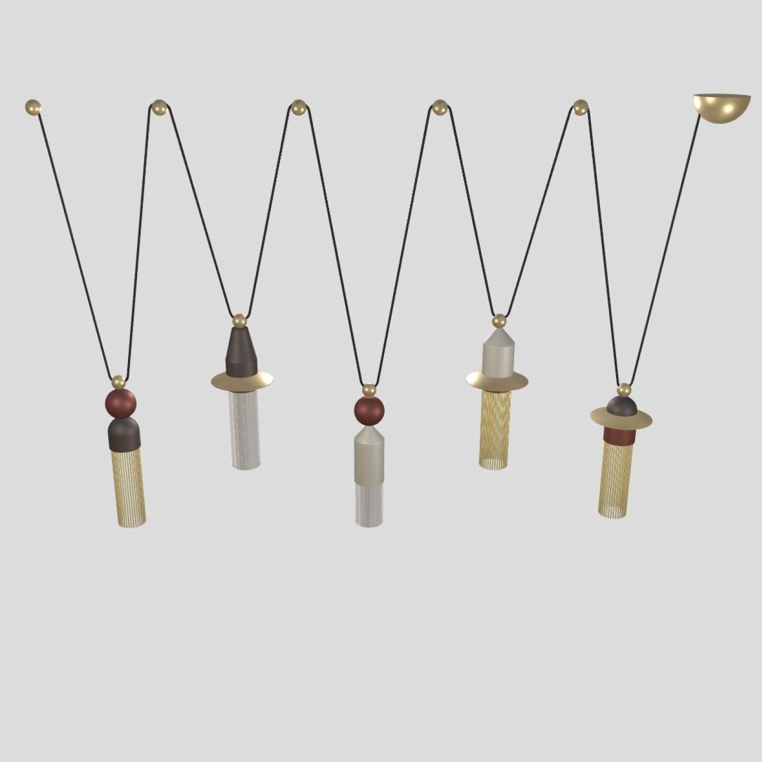Masiero - Horo S1 Pendant - HORO S1-TR - Canada Light Shop