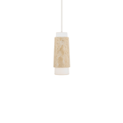 Modern Forms Canada - PD-5513-40-WV/AB - LED Mini Pendant - Chauncey - Beige Travertine/Aged Brass