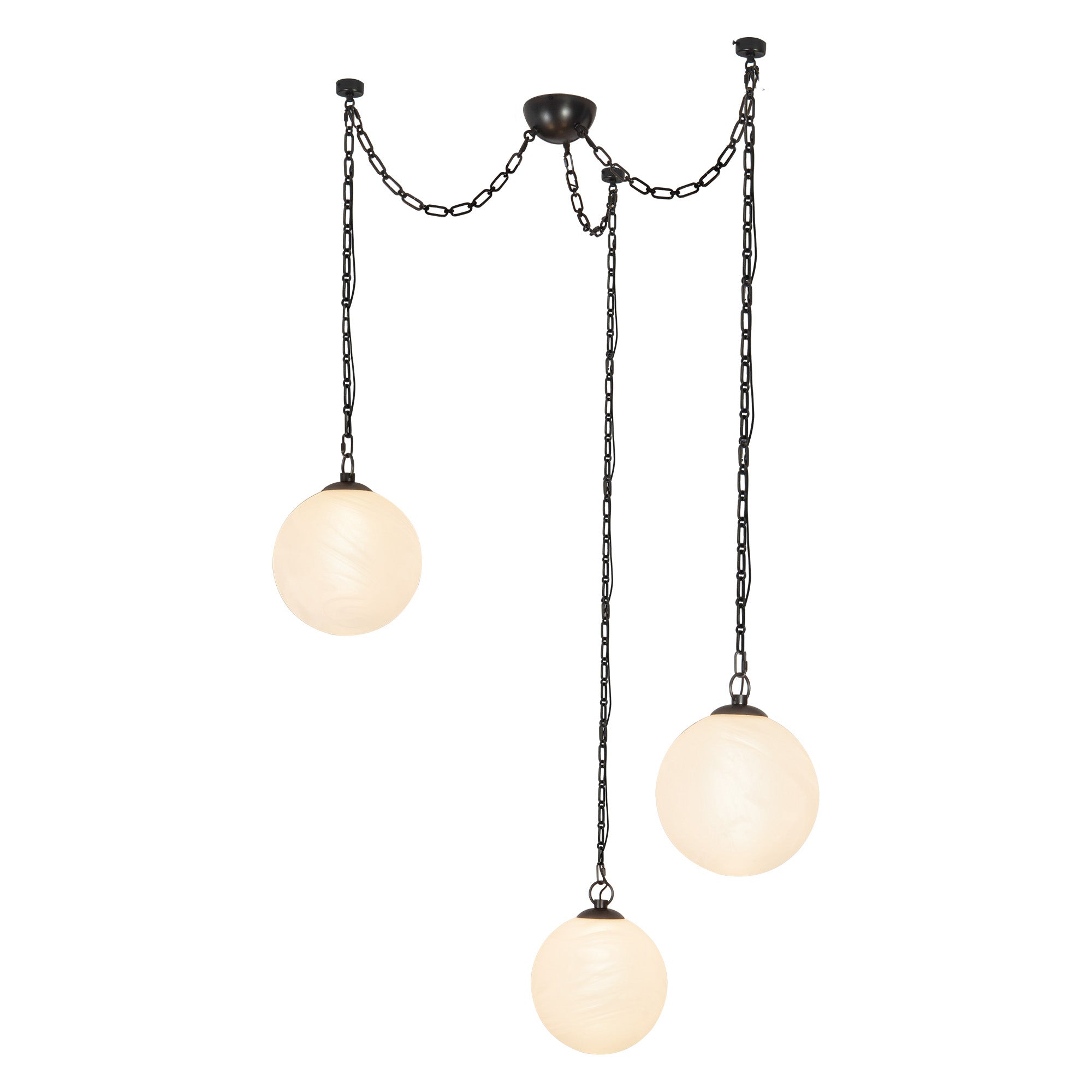 Alora Canada - CH363103UBCDG - LED Chandelier - Petra - Urban Bronze/Cloud Glass