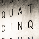 QLOCKTWO QT4BLPL QLOCKTWO EARTH 45 Creator's Edition Platinum