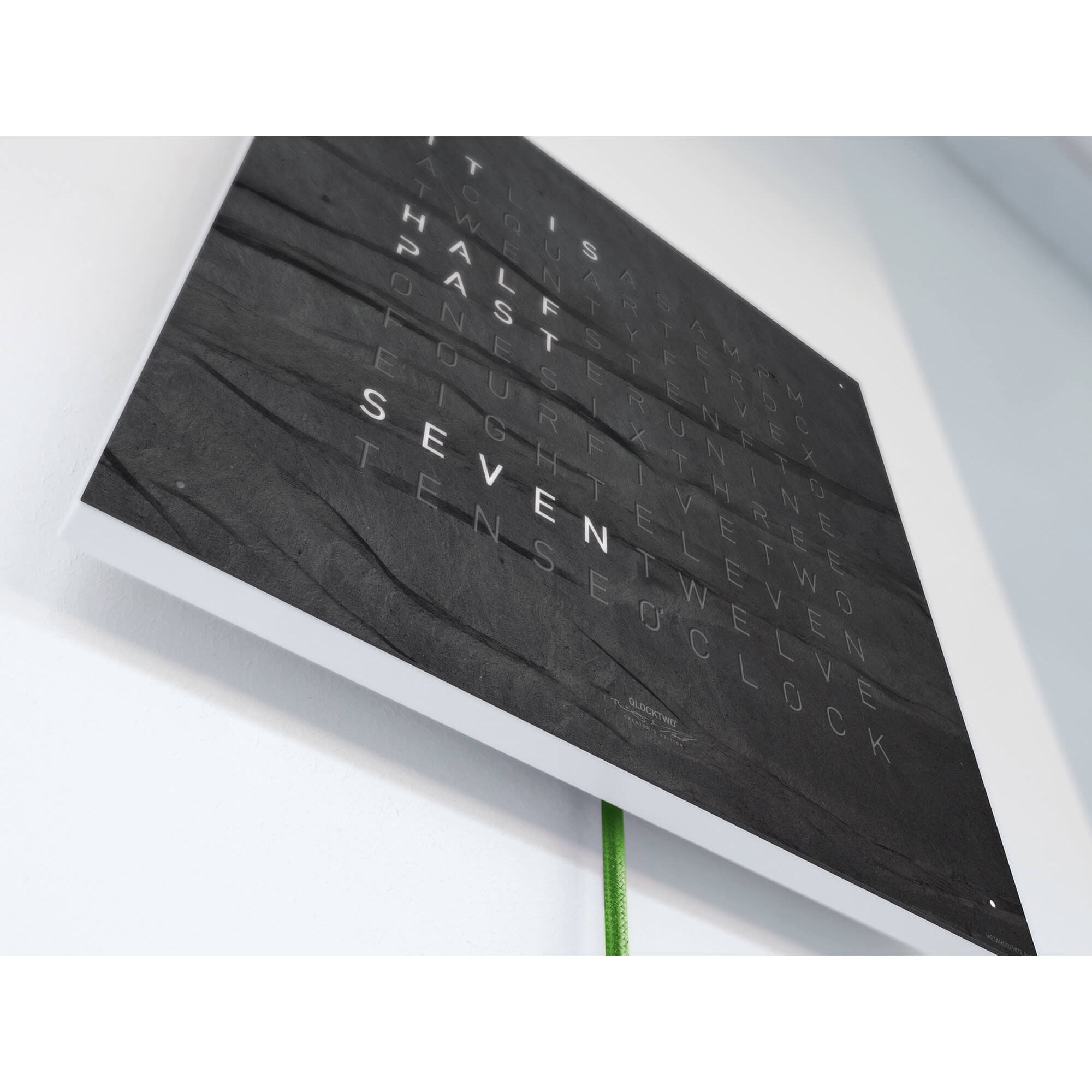 QLOCKTWO QT4MM QLOCKTWO EARTH 45 Creator's Edition Metamorphite