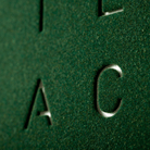 QLOCKTWO QT4RGVC QLOCKTWO EARTH 45 Green Velvet