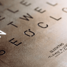 QLOCKTWO FCSG QLOCKTWO Earth 45 Frontcover Silver & Gold