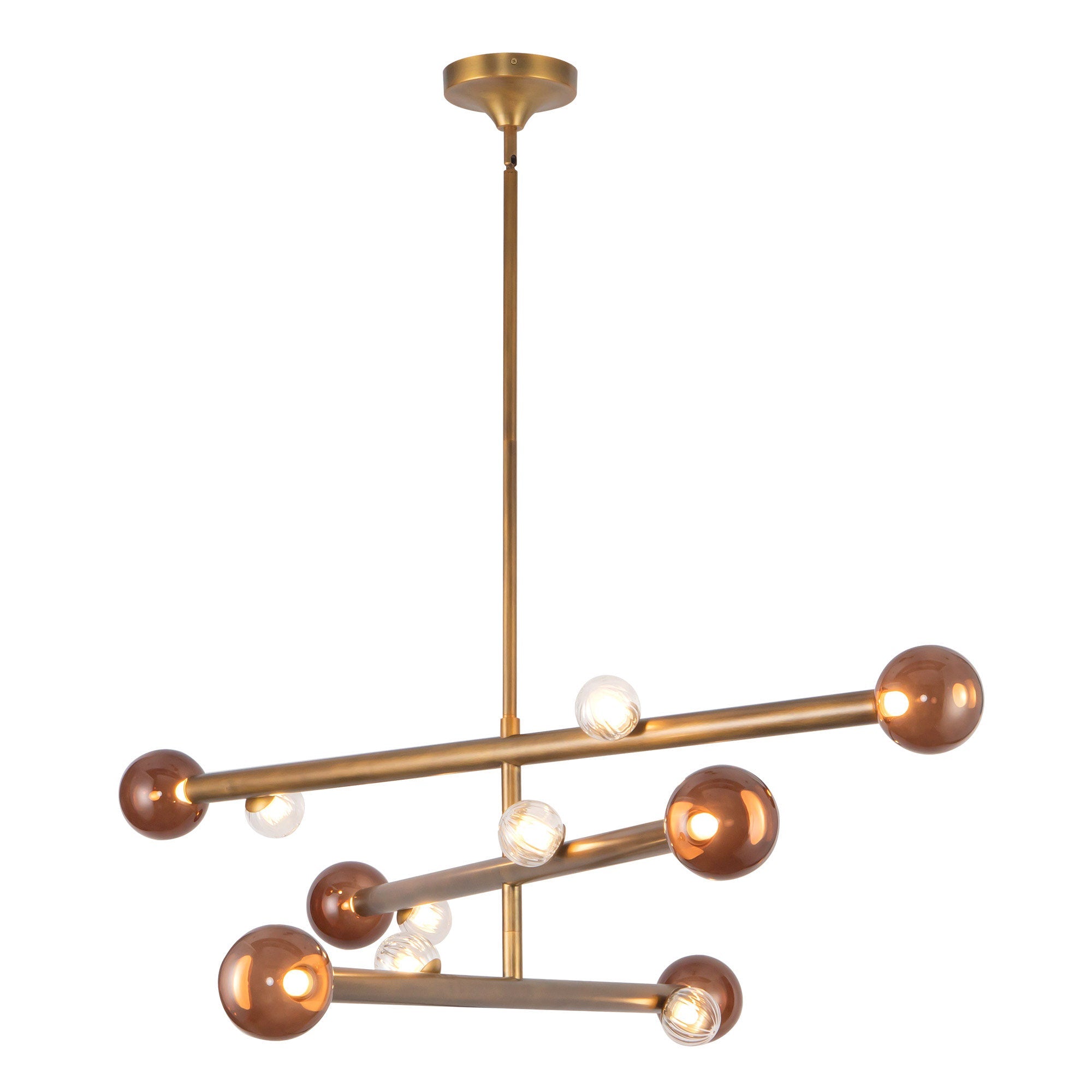 Kuzco Lighting CH32848-VB/AM Reese Chandelier