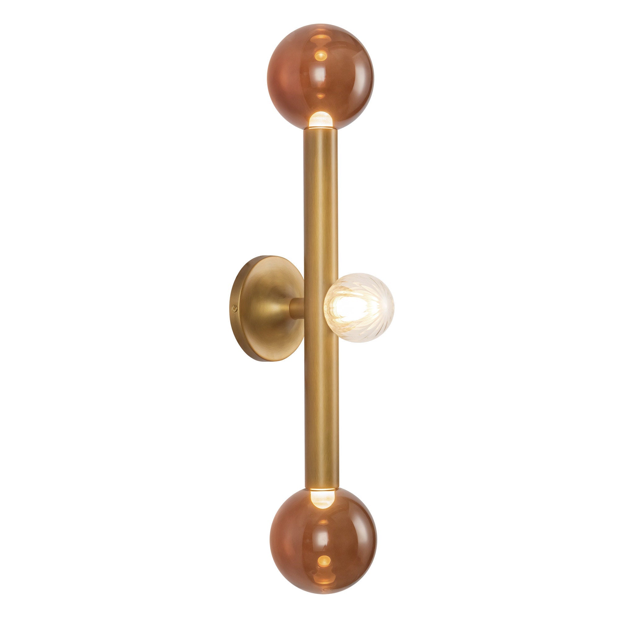 Kuzco Lighting WS32823-VB/AM Reese Wall Sconce