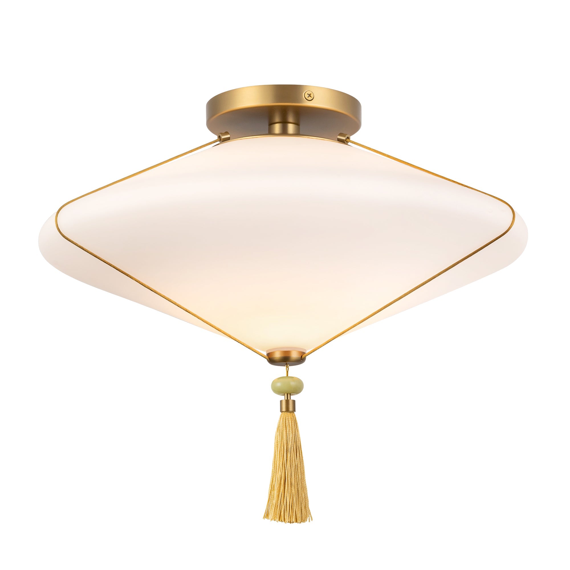 Alora Lighting SF481015BGOP Reeve Semi-Flush Mount