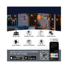 Satco Products S11191 Starfish Smart LED 48ft - 15 Light - Indoor/Outdoor String Lights
