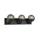 Matteo Canada - S18403MB - Three Light Wall Sconce - Nola - Matte Black