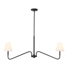 Alora Canada - LP445242BGWL - Two Light Linear Pendant - Sloan - Brushed Gold/White Linen