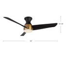 Kuzco Lighting HF91954_DIMIMAGE Thalia Hugger Fan