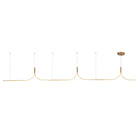 Kuzco Canada - LP17915-BG-UNV-010-RT - LED Linear Pendant - Thread - Brushed Gold