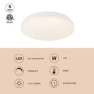 Kuzco Lighting FM0711011_FEAT Tio Flush Mount