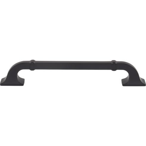 Top Knobs TK3444BLK Califon Pull in Flat Black