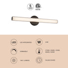 Kuzco Lighting WS24-027 Tole Vanity & Wall Light