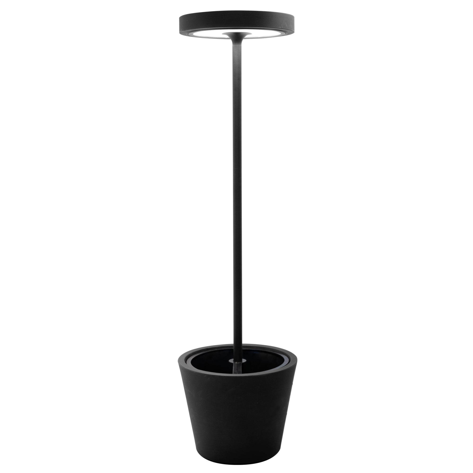 Zafferano America ULD1430D3 Poldina Reverso Solar L in Black