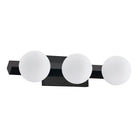 Kendal Lighting - Orbitron Vanity Light - VF8800-3L-BLK - Canada Light Shop