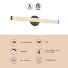 Kuzco Lighting WS24-044 Vire Vanity & Wall Light