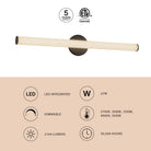 Kuzco Lighting WS30-044 Vire Vanity & Wall Light