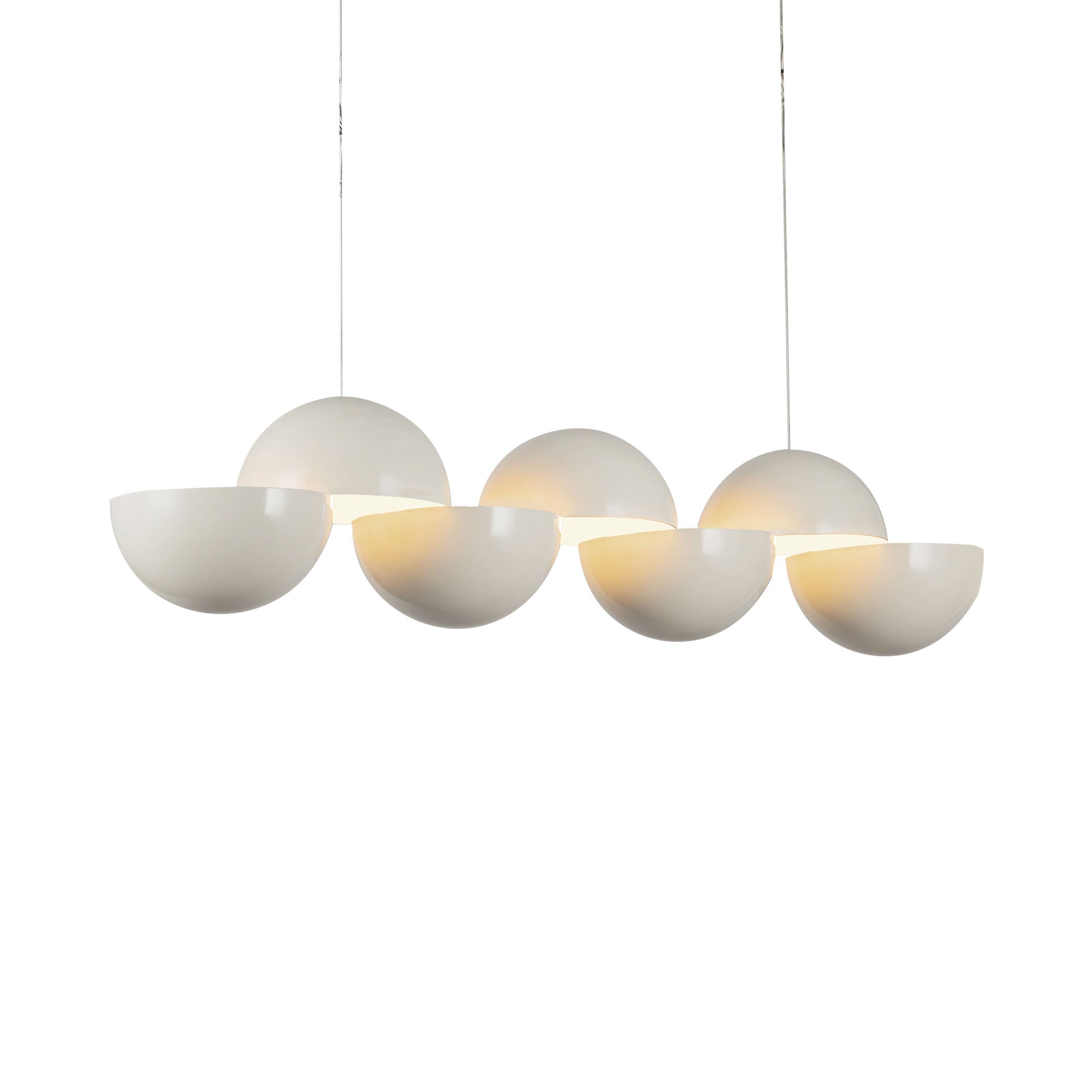 Kuzco Canada - LP23241-PW - LED Linear Pendant - Void - Pearl White