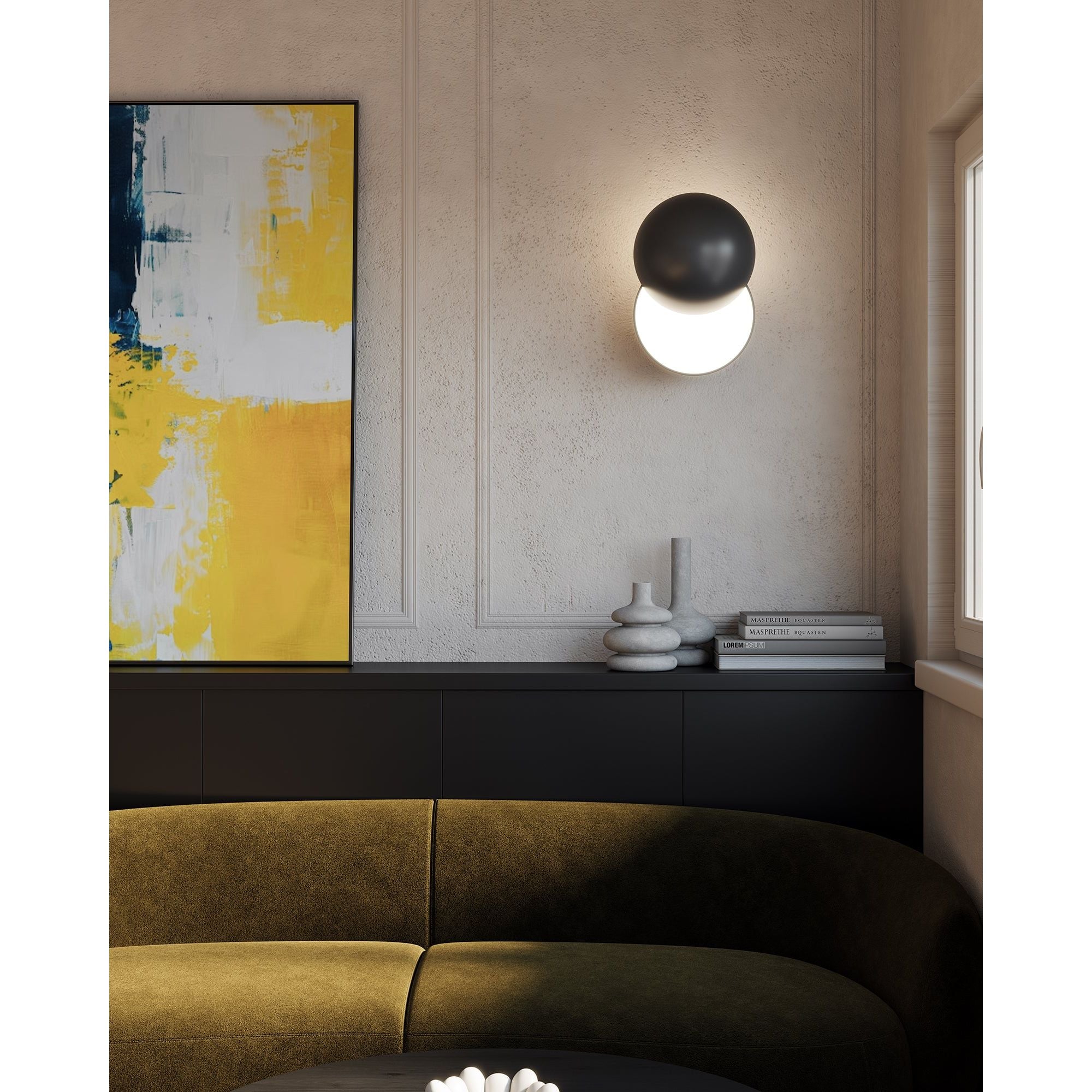 Kuzco Canada - WS23212-VB - LED Wall Sconce - Void - Vintage Brass