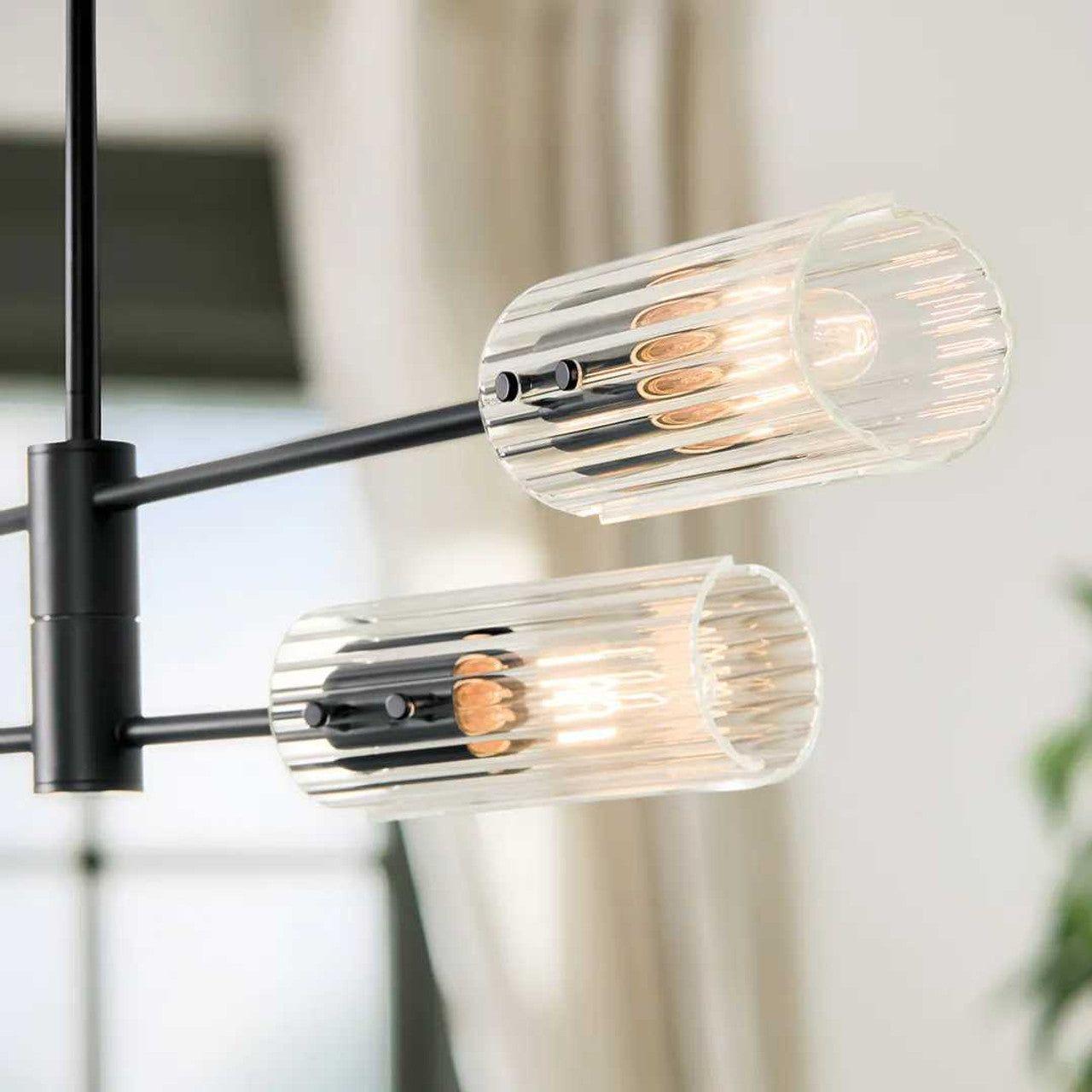 Kichler - Velestino Chandelier - 52678BK - Canada Light Shop