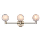 Matteo Canada - W33803CG - Three Light Wall Sconce - Cloudburst - Champagne Gold
