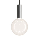 Zafferano America ZL-SFA-ALU\/CLR-30 Sfera Pendant in 3000 K Transparent \/ Silver