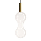 Zafferano America ZL-SFO-GD\/CLR-27 Sfer'Otto Pendant in 2700 K Transparent \/ Gold